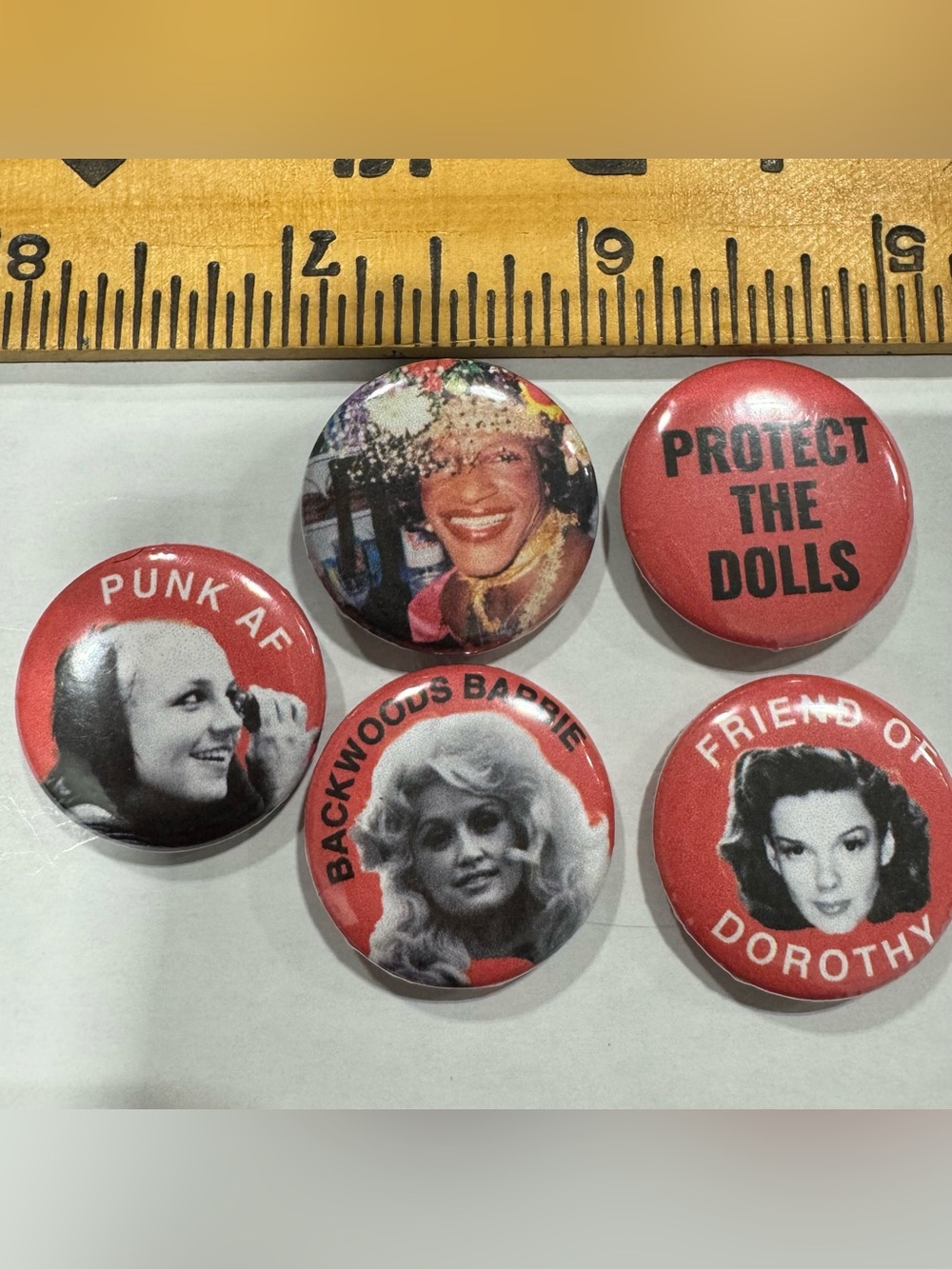 Mini buttons for jackets, bag, purses, art projects Women's Jewelry - Picture 2 of 8